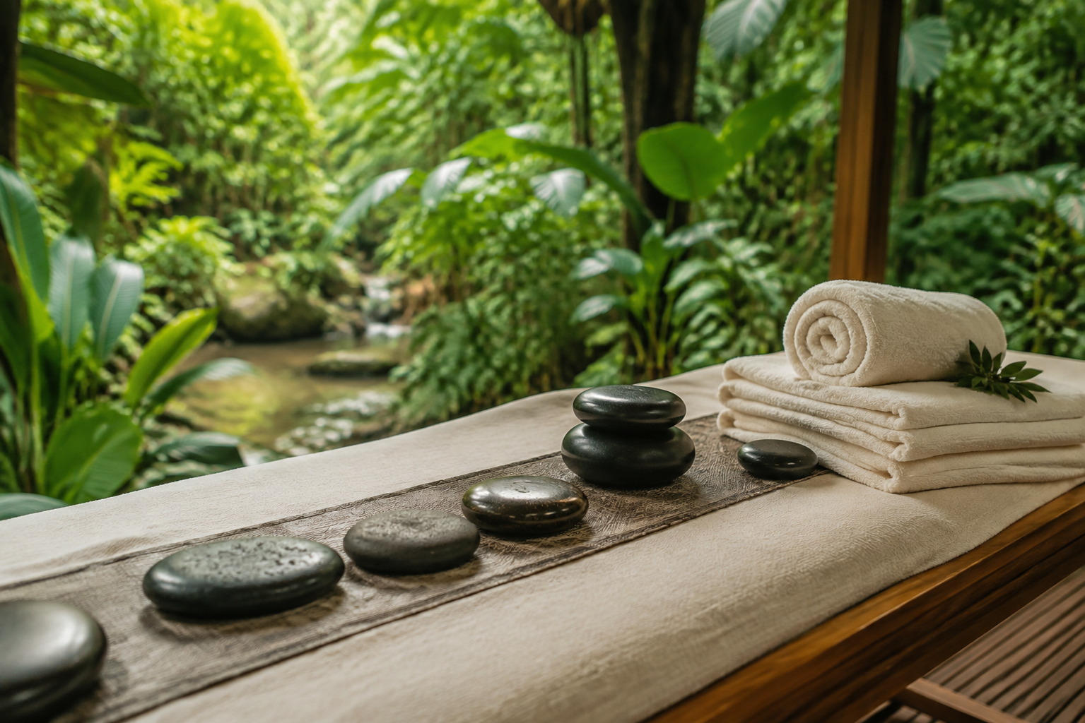 Forest Stone Massage
