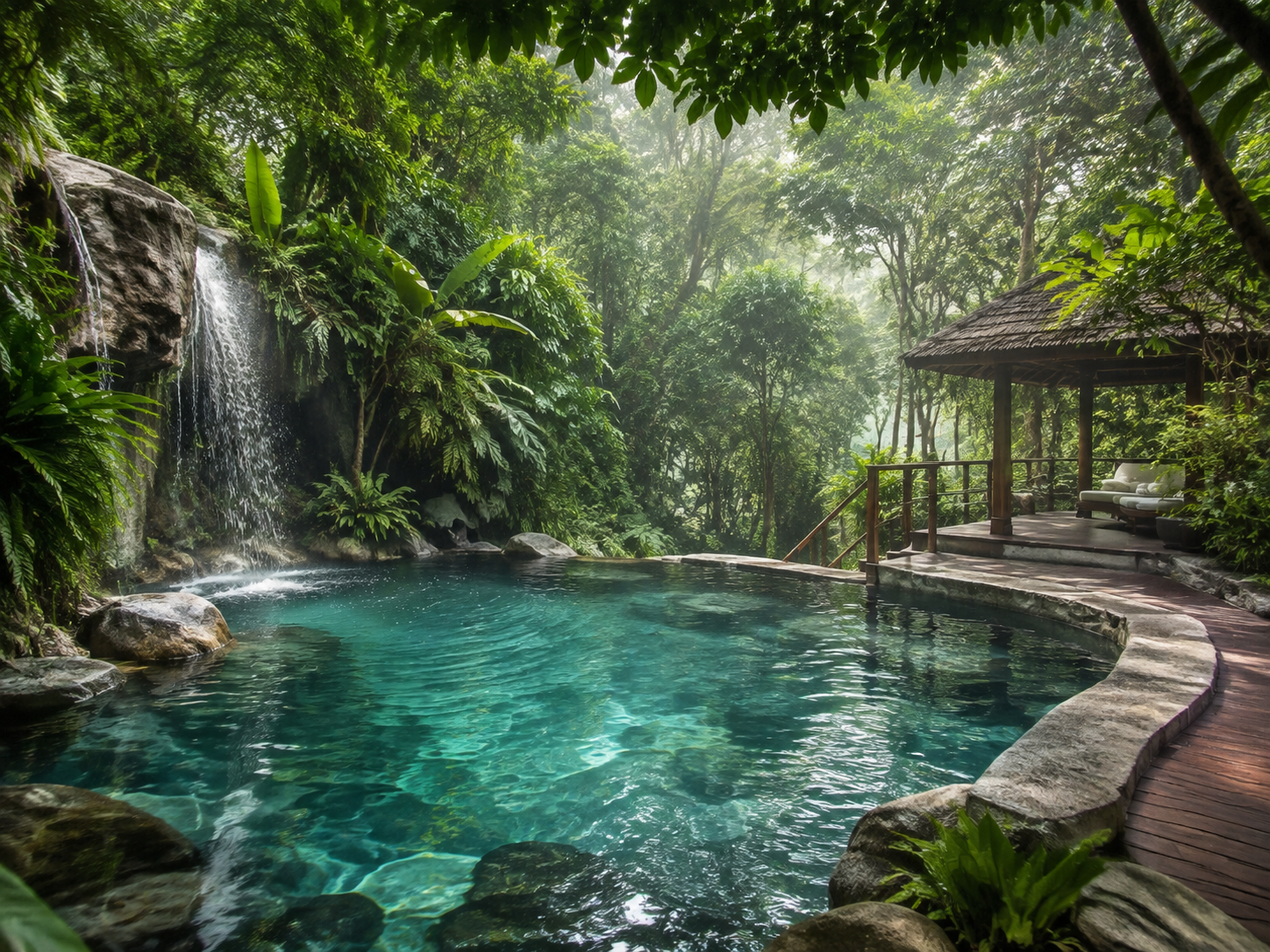 Pool spa