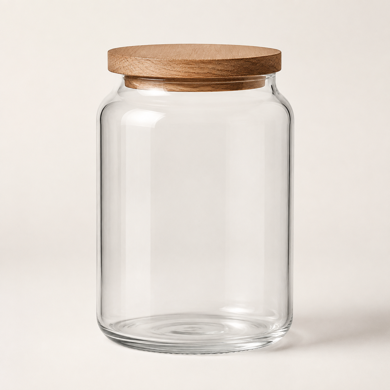 Clear Pantry Jar